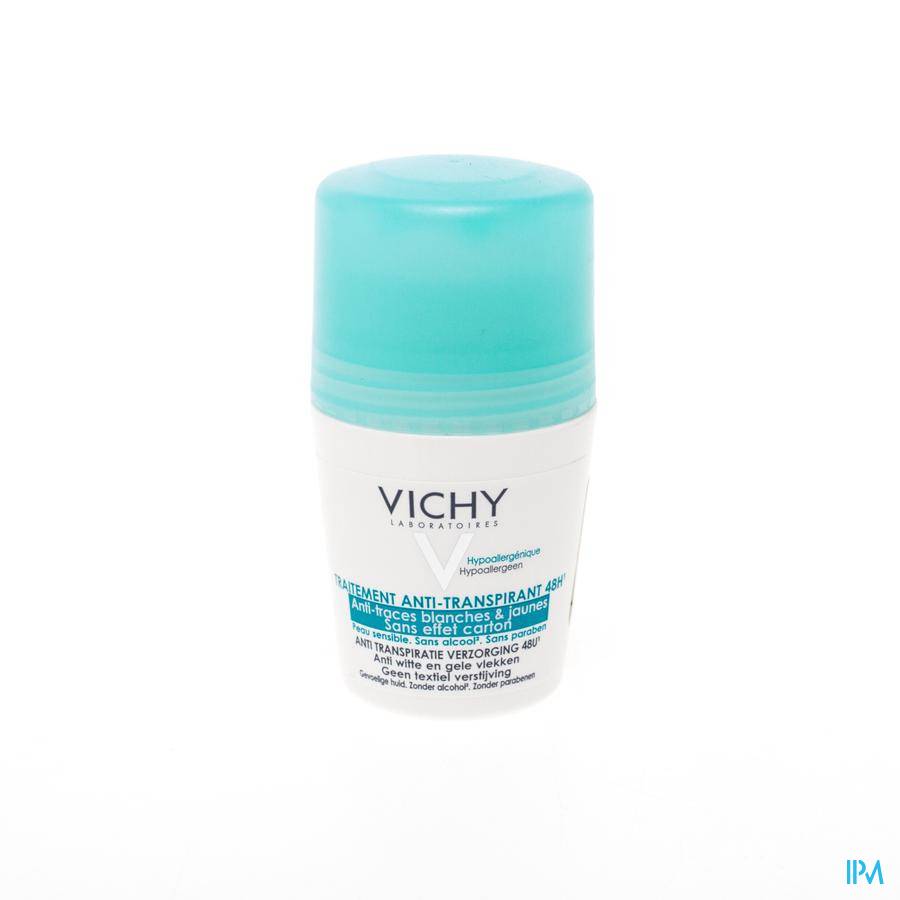 Vichy Deodorant Roller Anti-Witte en Gele Vlekken 24 Uren 50ml