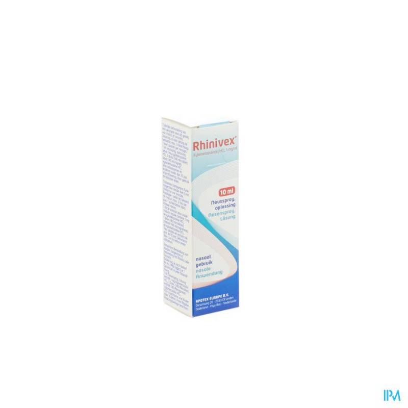 Rhinivex 1mg/ml Neusspray Opl 10ml  - Generisch