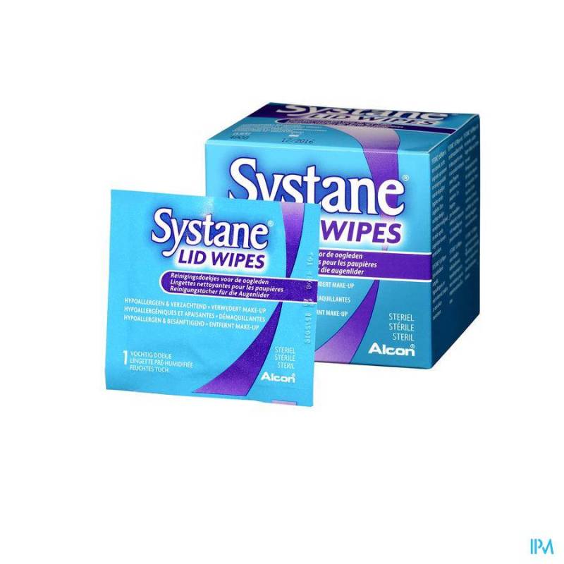 SYSTANE LID WIPES LINGETTES NETT 30