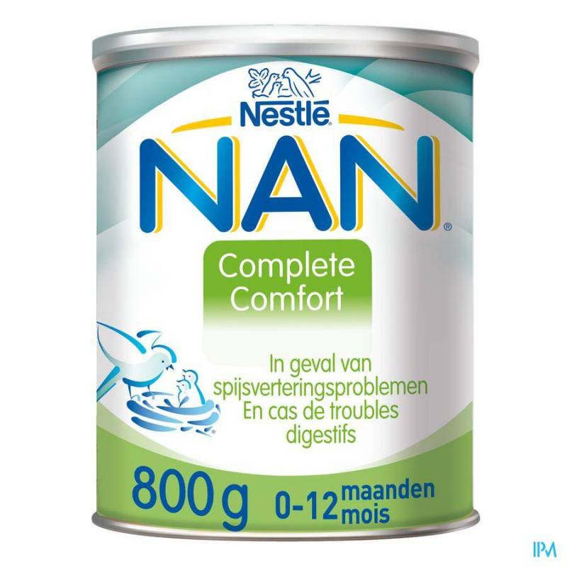 Nan Complete Comfort Spijsvertering Hypoallergene Melk 0-12 Maanden Poeder  800g