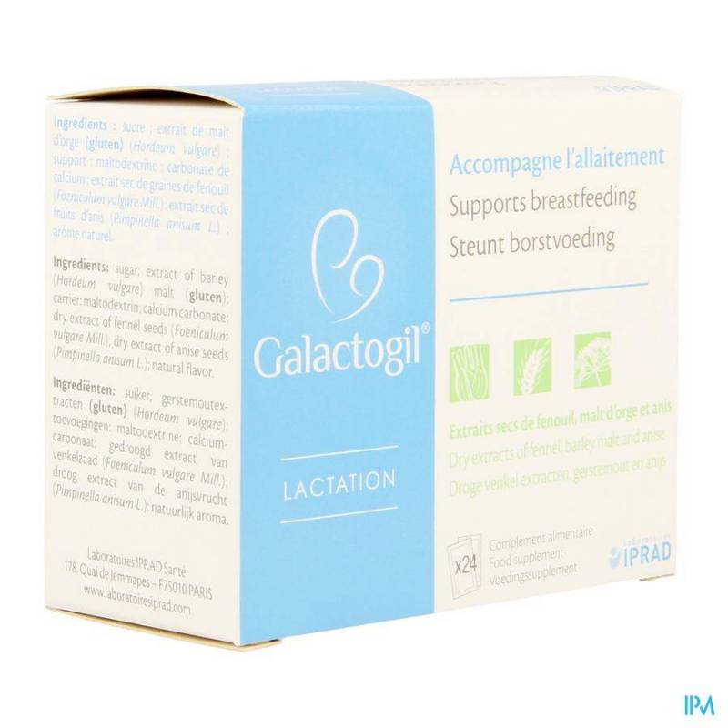 GALACTOGIL LACTATION PDR SACH 24-Pharmacie en ligne en Belgique