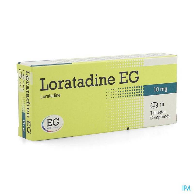 Loratadine Eg 10mg Tabl 10 X 10mg  - Generisch