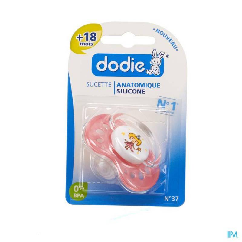 Dodie Fopspeen Meisje +18m Sil. Ring