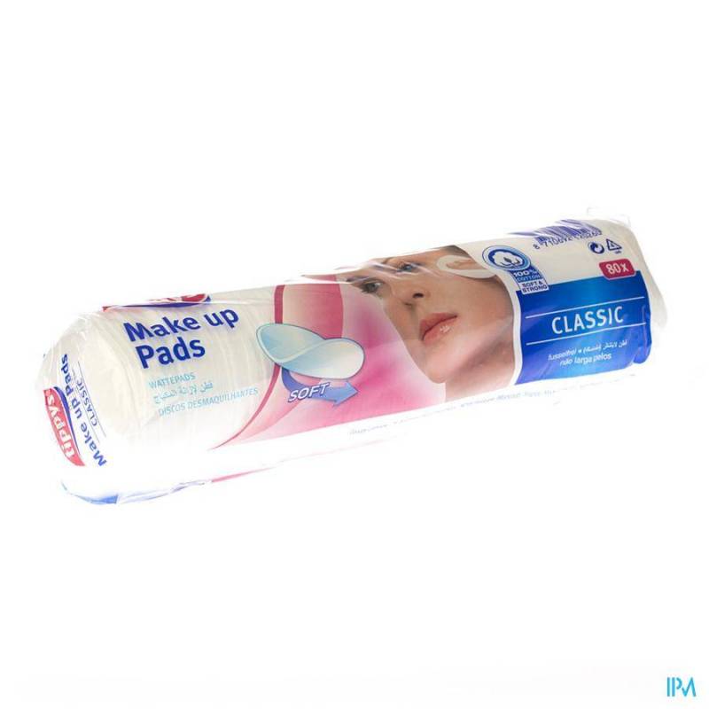 TIPPYS MAXI PADS DISQUES COTON OVAL 40