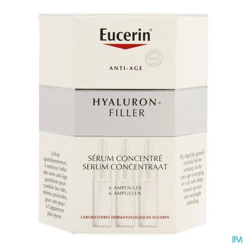 Eucerin Hyaluron Filler Intens.a/rimpel Conc.6x5ml