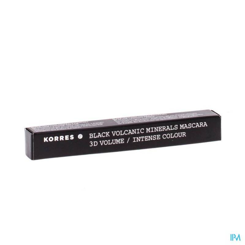 Korres Black Mineral Mascara 01 Black Volum 8ml
