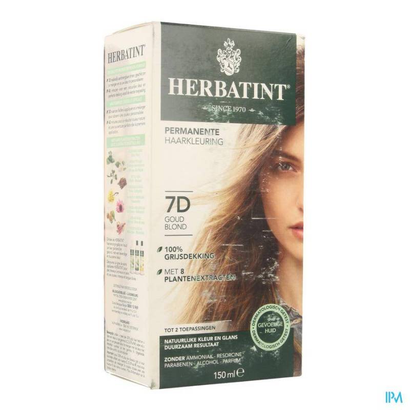 Herbatint Blond Goudkleurig 7d