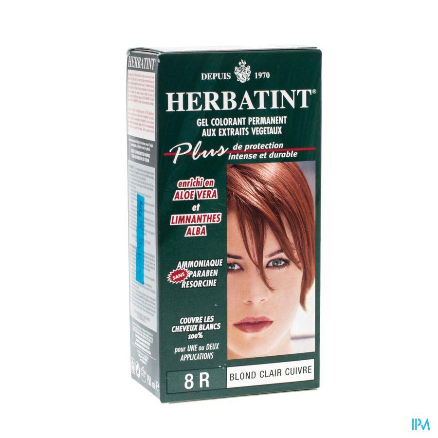8R Permanente Haarkleuring - Licht Koper Blond 150ml