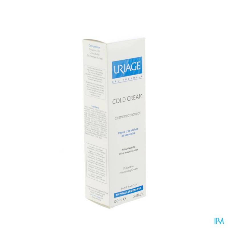Uriage Cold Cream Ultravoedende Beschermende Crème Tube 100ml