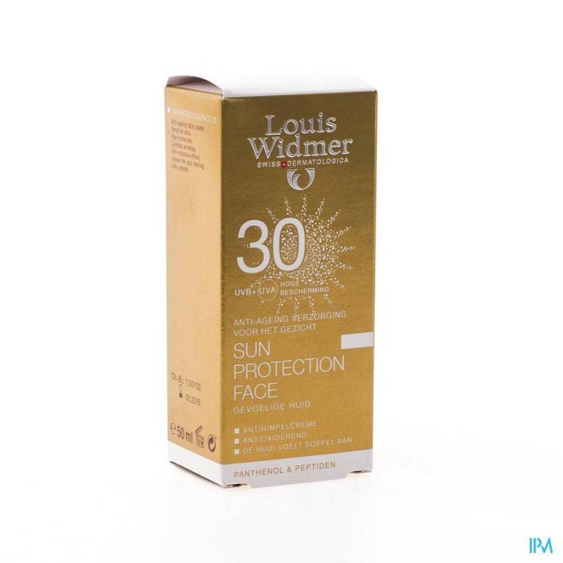 Widmer Sun Protection Face SPF30 Parf 50ml