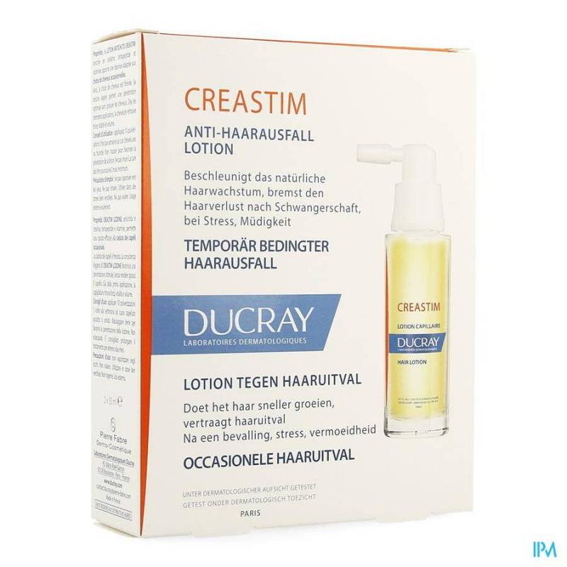Ducray Creastim Lotion Anti-Haaruitval 2x30ml