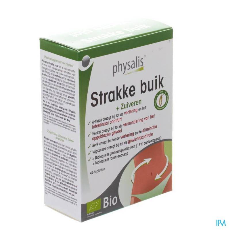 Physalis Strakke Buik Bio Tabletten 30