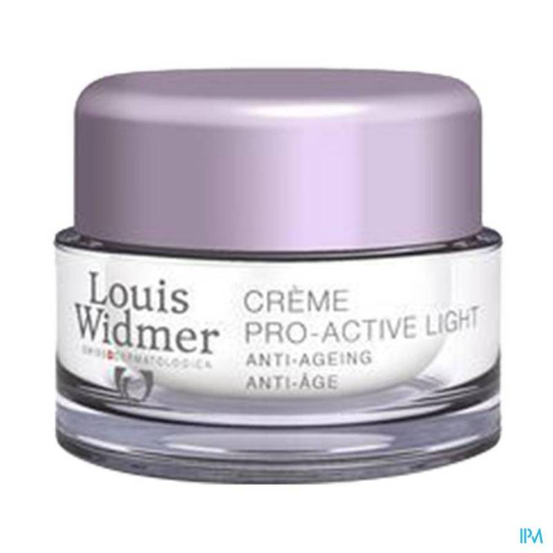 Louis Widmer Pro-Active Light Nachtcrème Met Parfum 50ml