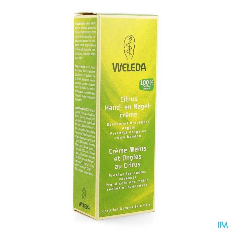 WELEDA CREME MAINS-ONGLES CITRUS 50ML