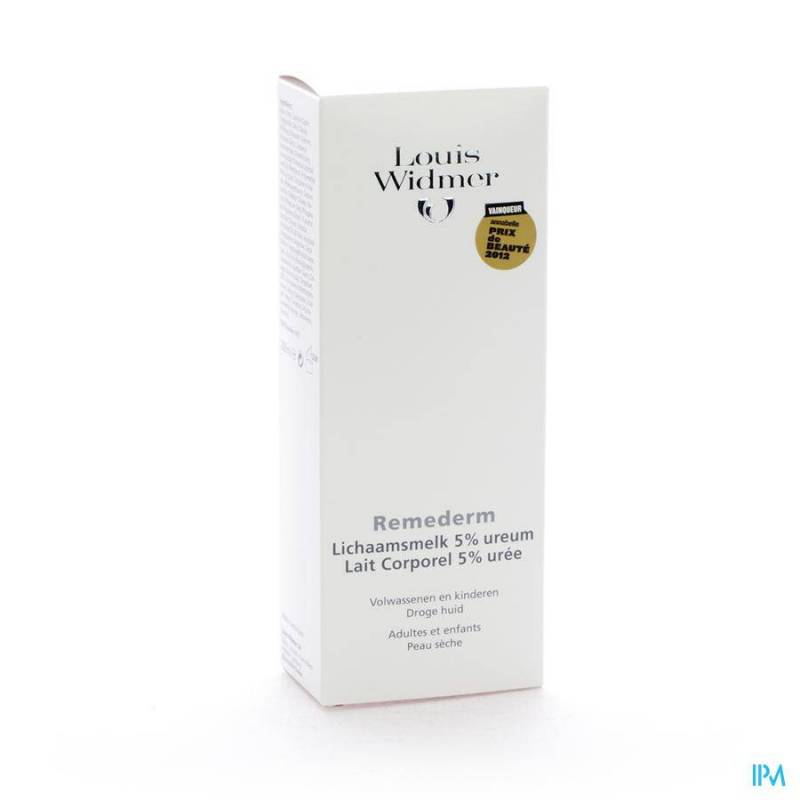 Louis Widmer Remederm Lichaamsmelk 5% Ureum Parfum 200ml