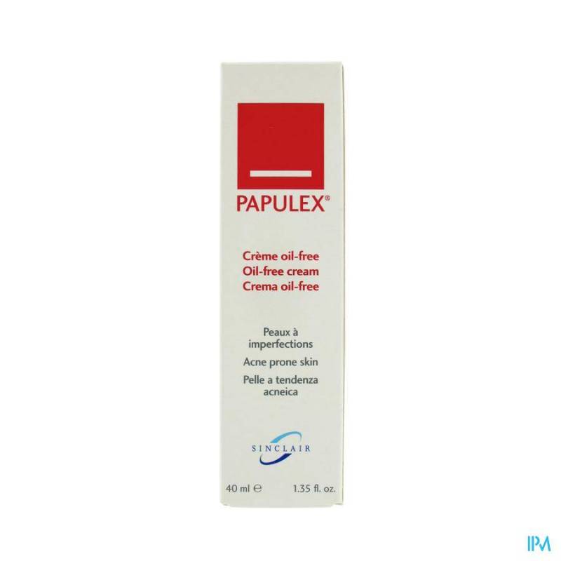 PAPULEX CREME OIL FREE P ACNE TB 40ML REMPL2356954