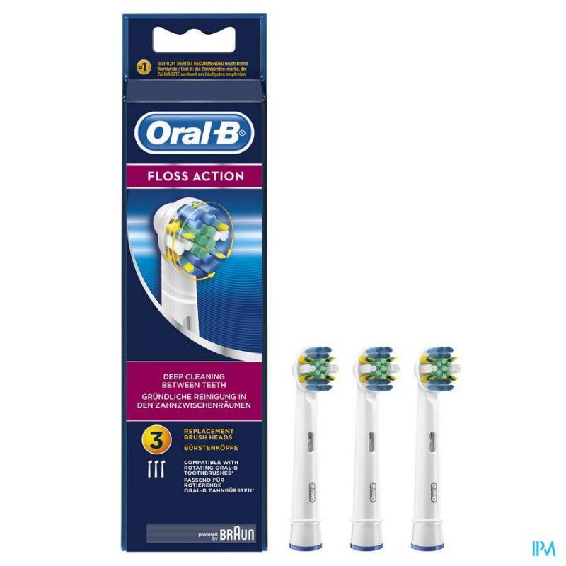 Oral B Refill Eb25-3 Floss Action 3-pack