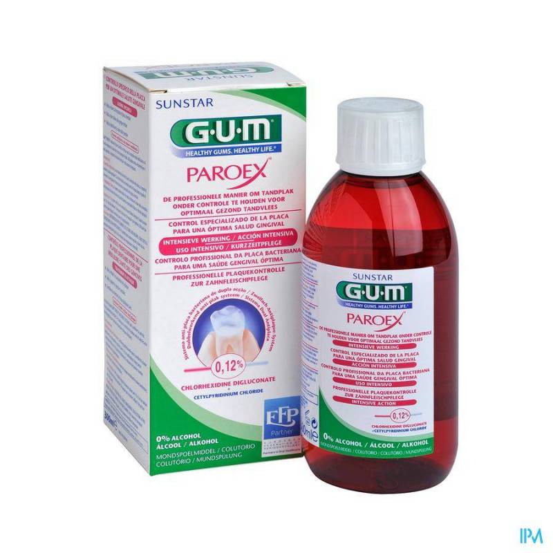 Gum Paroex Mondspoeling 0,12% Chloorhex.300ml 1784