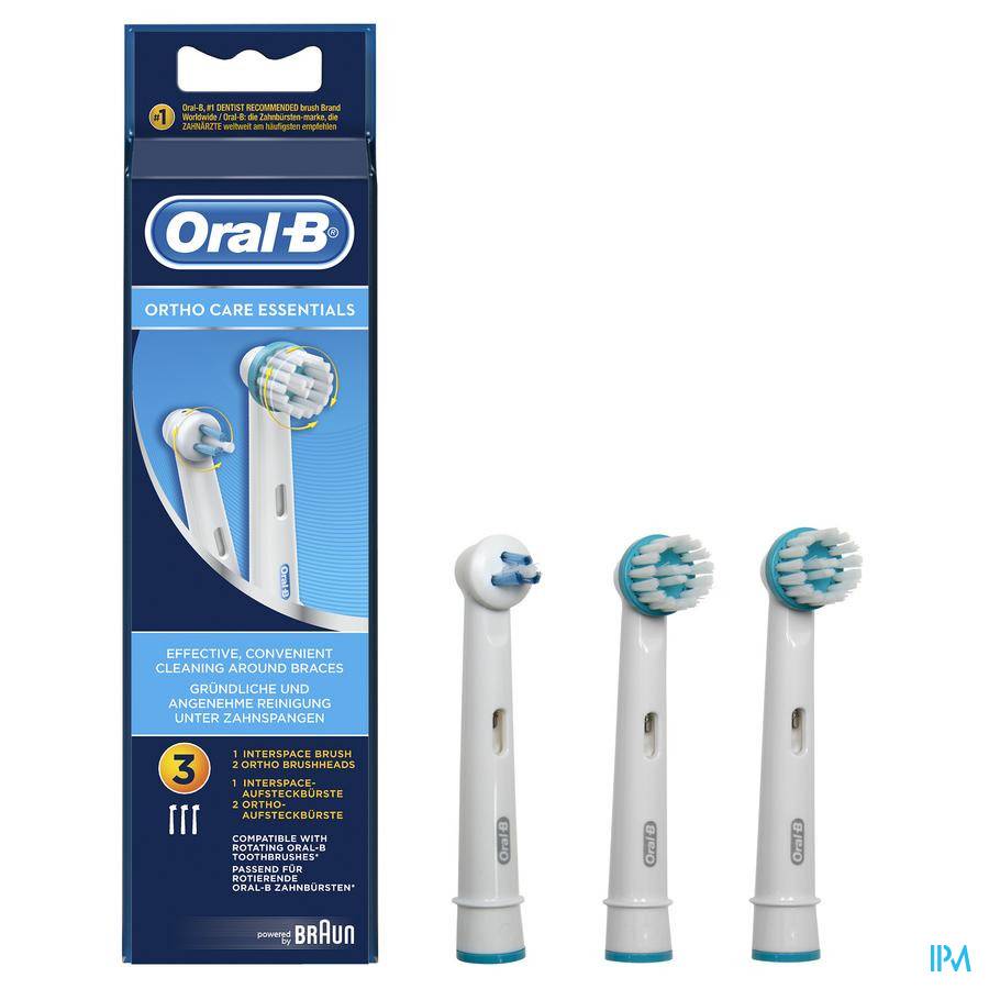 Refill Elektrische Tandenborstel | Ortho Kit 3 | Oral-B