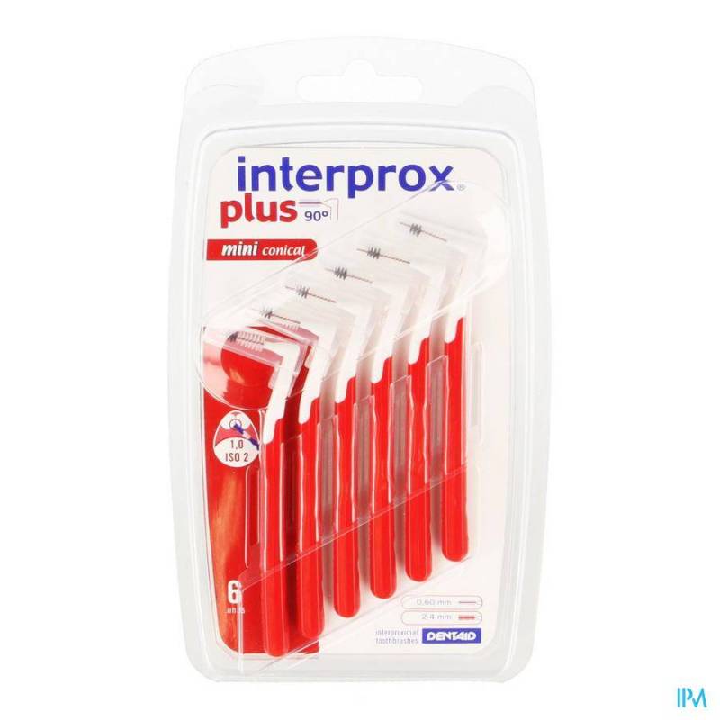 Interprox Plus Mini Conisch Interdentaal 6 Stuks