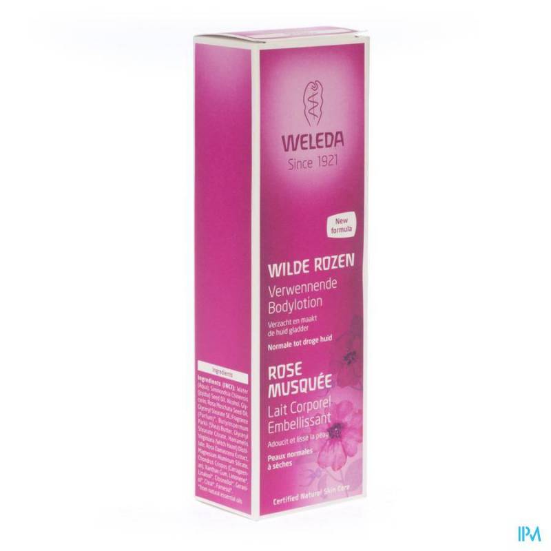 WELEDA ROSE MUSQUEE LAIT CORPOREL EMBELIS. 200ML