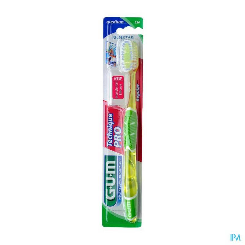 Gum Technique Pro Compact Medium Tandenborstel 1 Stuk