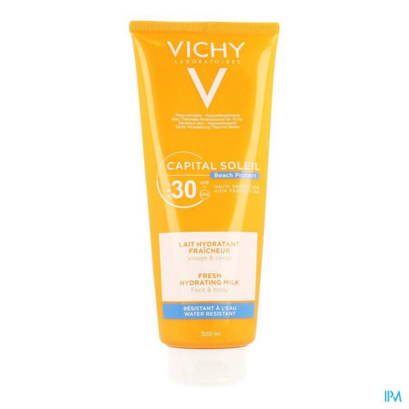 Vichy Capital Soleil Frisse Hydraterende Zonnemelk Gelaat/Lichaam SPF30 300ml