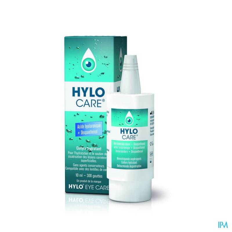 HYLO-CARE GUTT OCULAIRES 10ML