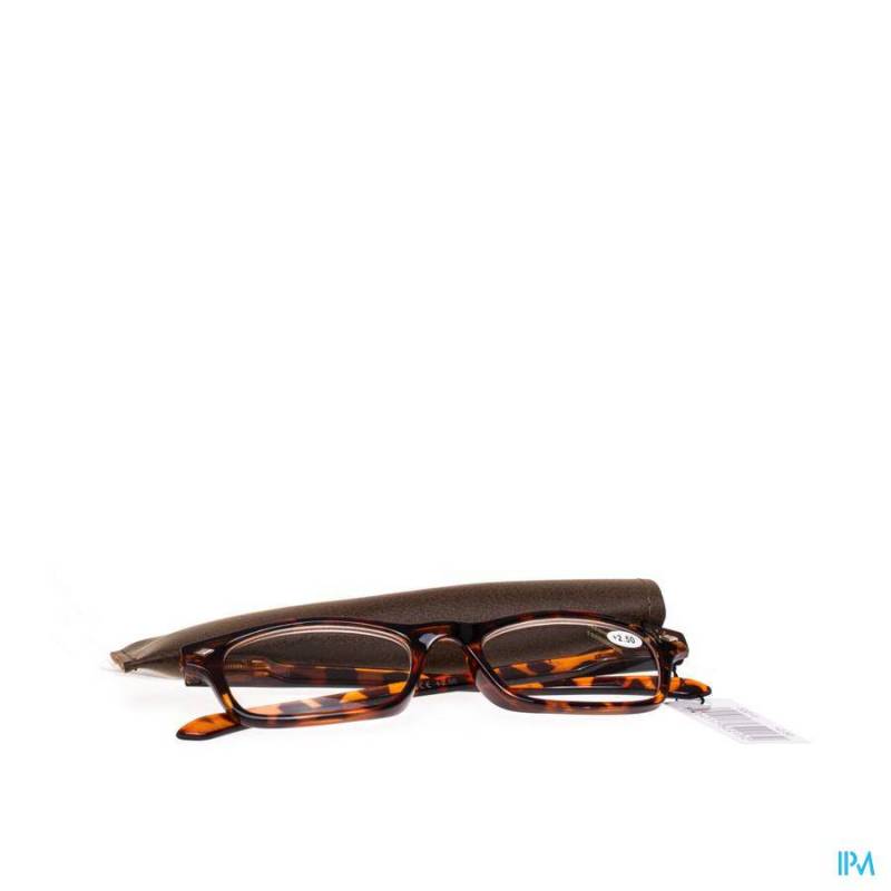PHARMAGLASSES LUNETTES LECTURE DIOP.+2.50 BROWN