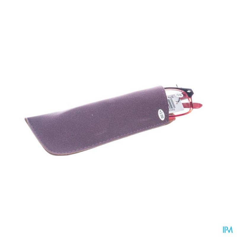 PHARMAGLASSES LUNETTES LECTURE DIOP.+3.00 RED