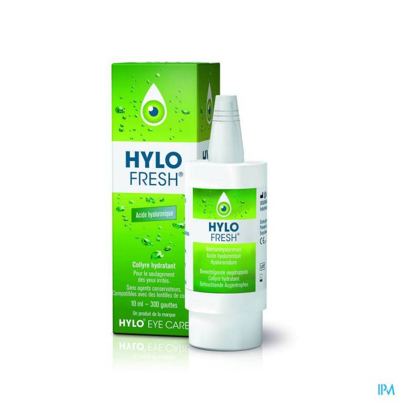 HYLO FRESH - Collyre Hydratant - 300 Gouttes, 10ml