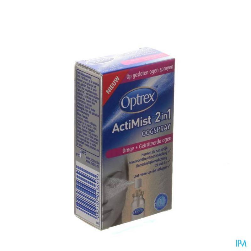 Optrex ActiMist 2in1 Oogspray Droge/Geïrriteerde Ogen 10ml