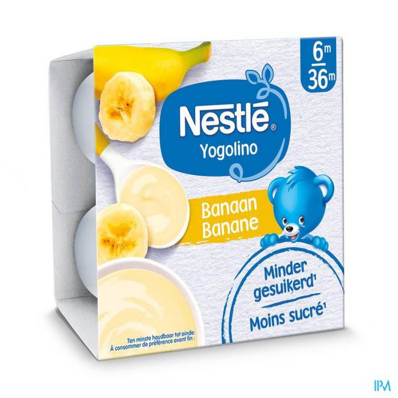 Nestle Baby Yogo Banaan 4x100g Online Apotheek In Belgie Pharmazone