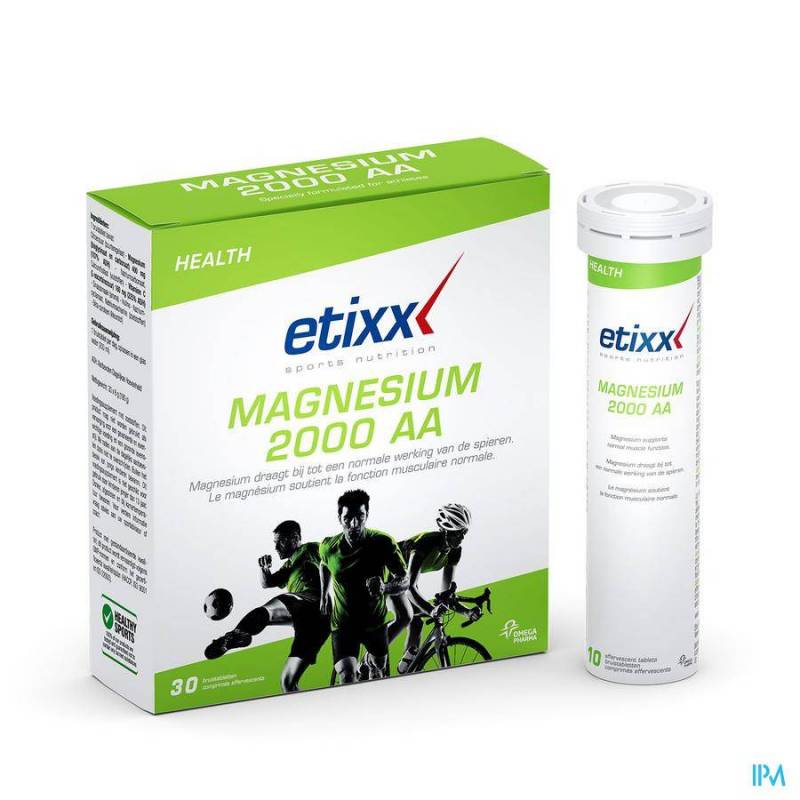Etixx Magnesium 2000 Aa Bruistablet 30