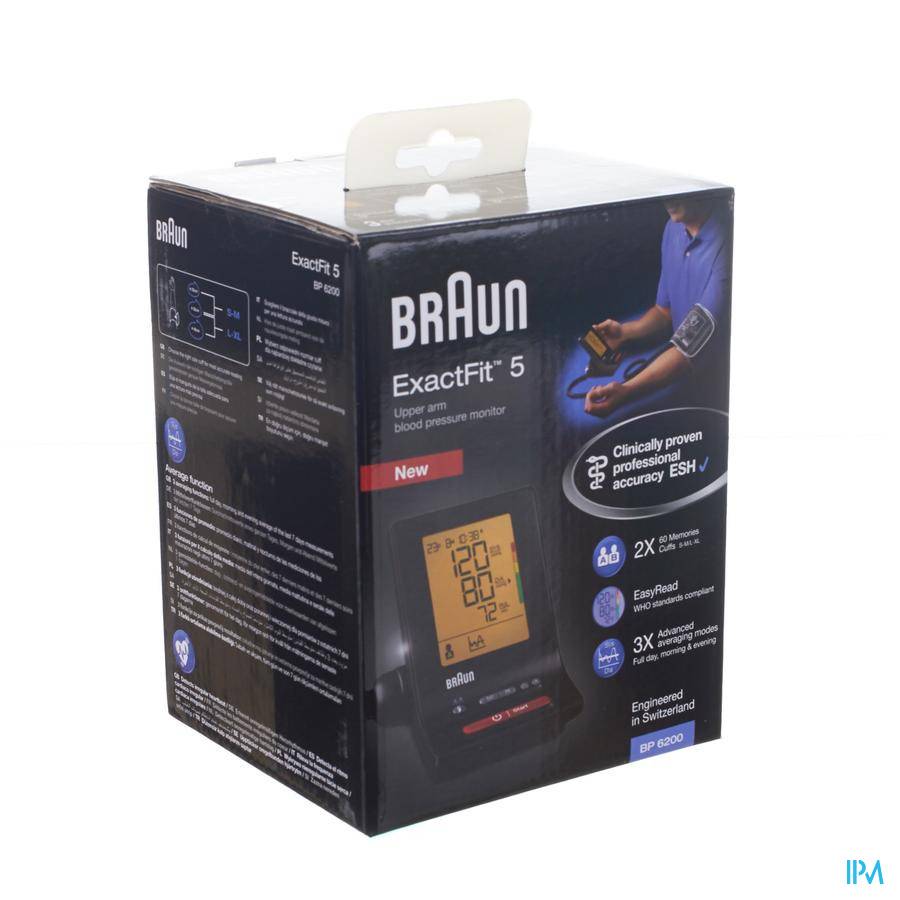Braun Exactfit 5 BP6200 Bloeddrukmeter 1 Stuk
