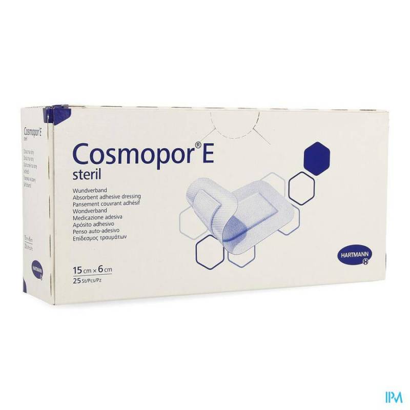 COSMOPOR E PANS STER ADH S/LAT. 15,0X 6 25 9008725