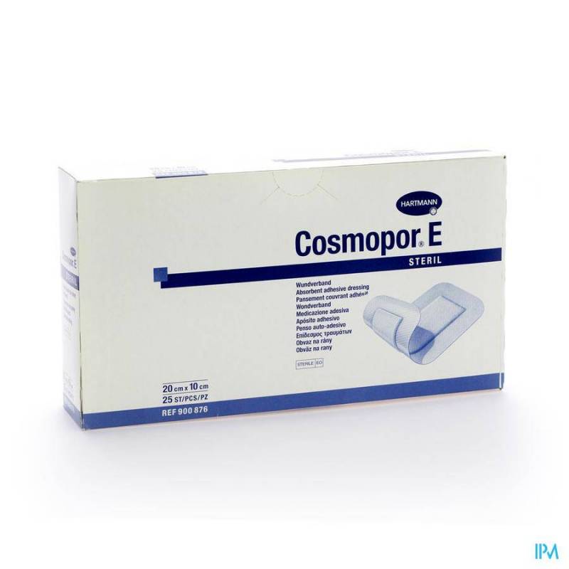 Cosmopor E Verb Ster Adh 20,0x10cm 25 9008765