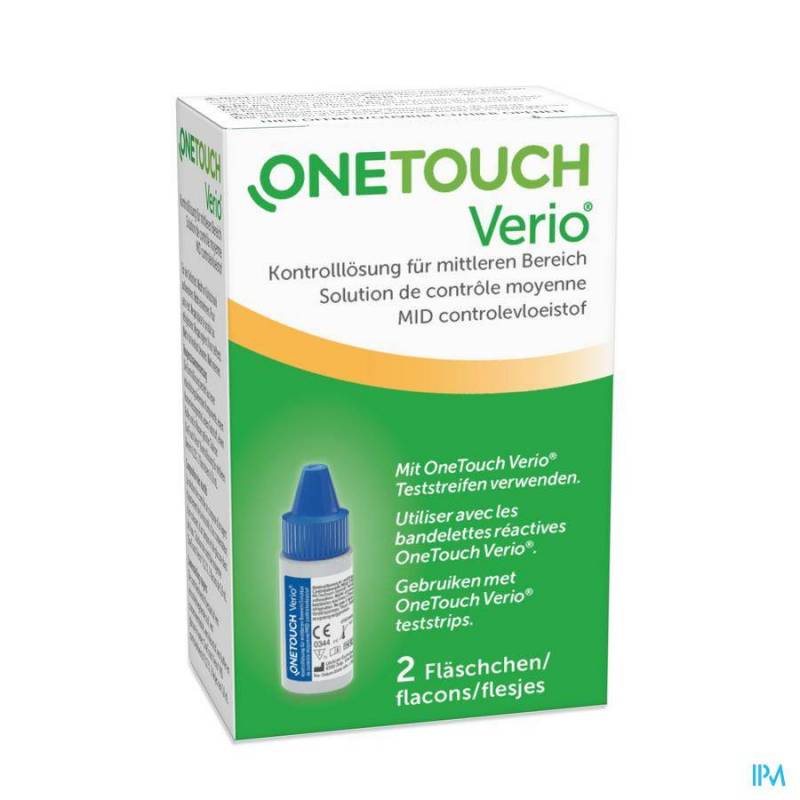Onetouch Verio Controle Opl Fl 2x3,8ml 02222301