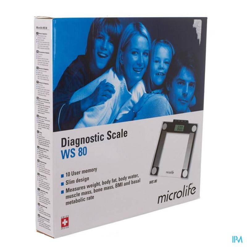 MICROLIFE PESE PERSONNE DIAGNOSTIC WS80