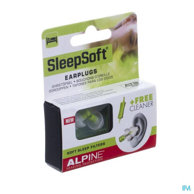 Alpine SleepSoft - Bouchons d'oreille de sommeil - filtres doux – Alpine  Protection Auditive