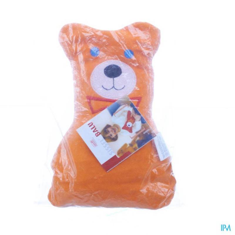 SISSEL BALU COUSSIN CHAUFFANT ENFANT ORANGE