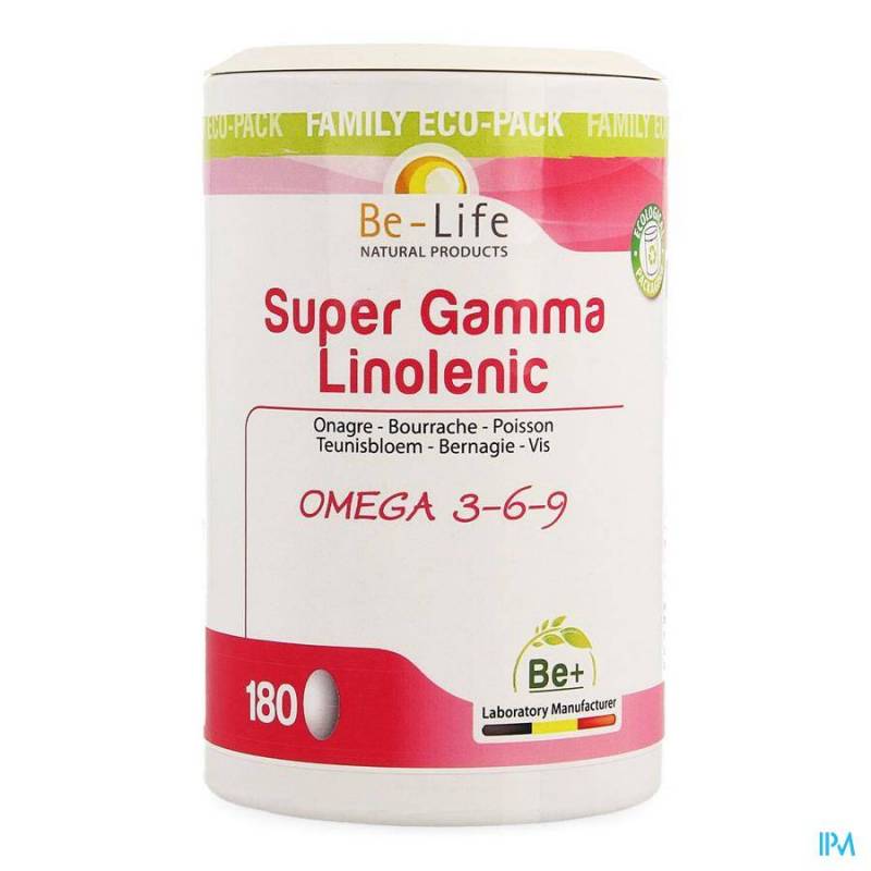 Super Gamma Linolenic Be Life Capsules  180