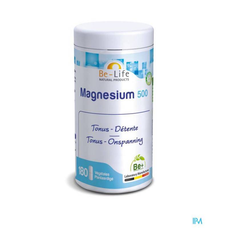 Be-Life Magnesium 500 180 Capsules