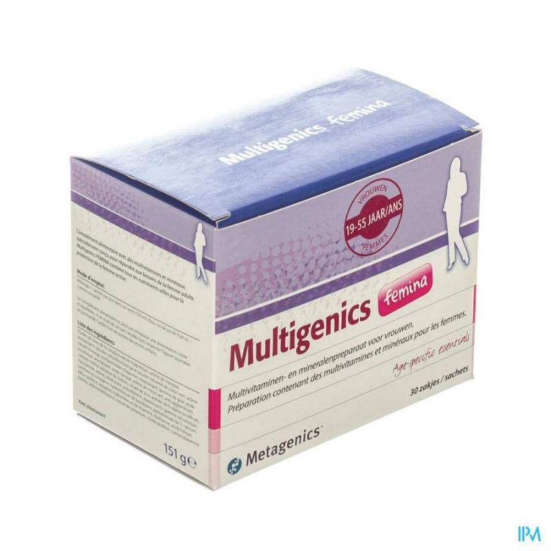 Multigenics Femina Poeder Zakje 30 7284 Metagenics