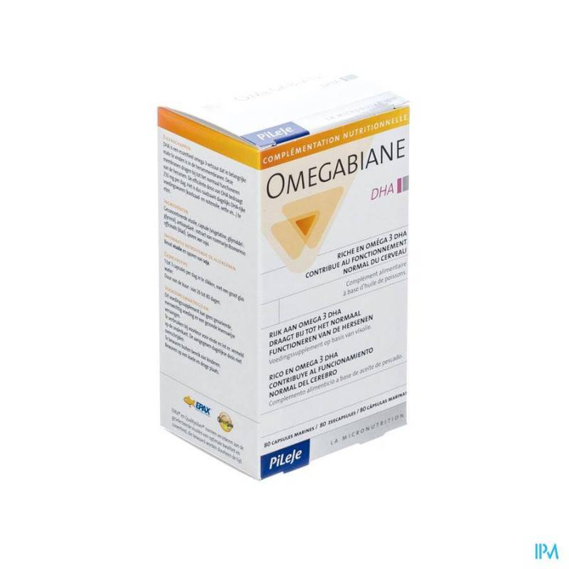Omegabiane Dha Capsules  80
