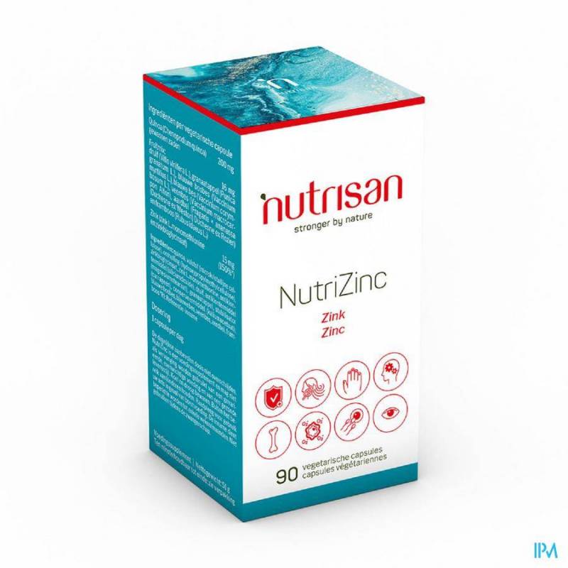 NUTRIZINC SYNERGY VEGECAPS 90 NUTRISAN