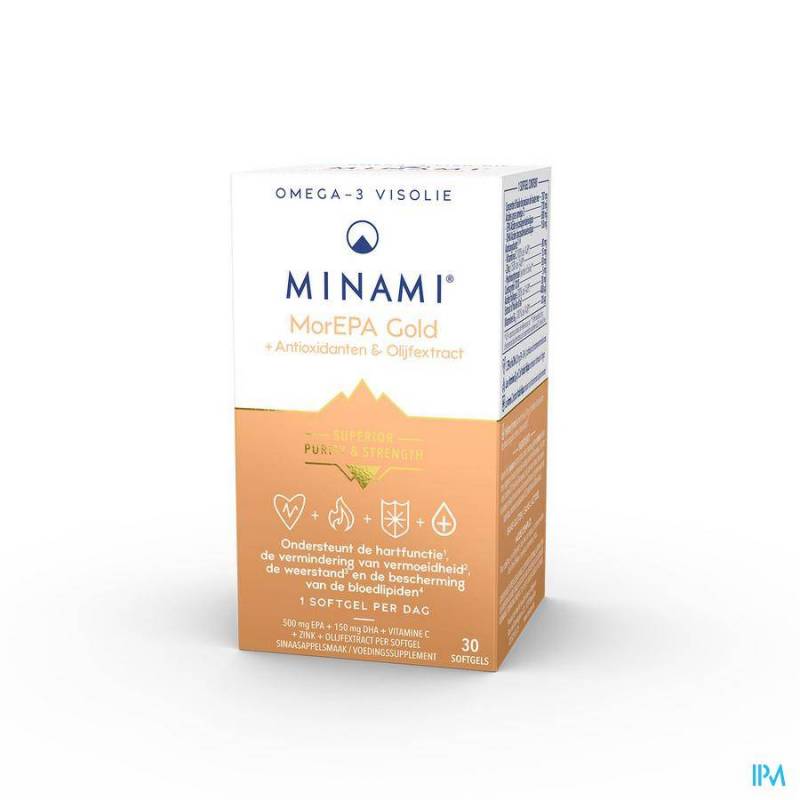 Minami Morepa Smart Fats Gold Softgels 30