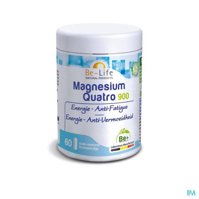 Magnesium Quatro 900 Be Life Pot Caps 60