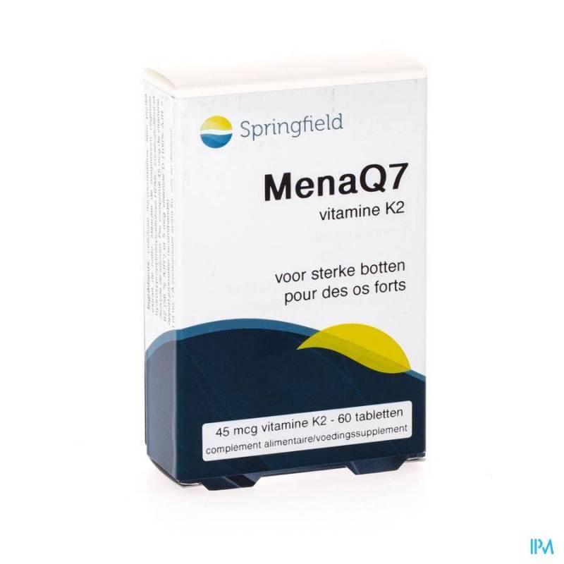 Menaq7 45mcg Vit K2 Springfield Blister Tabletten 60
