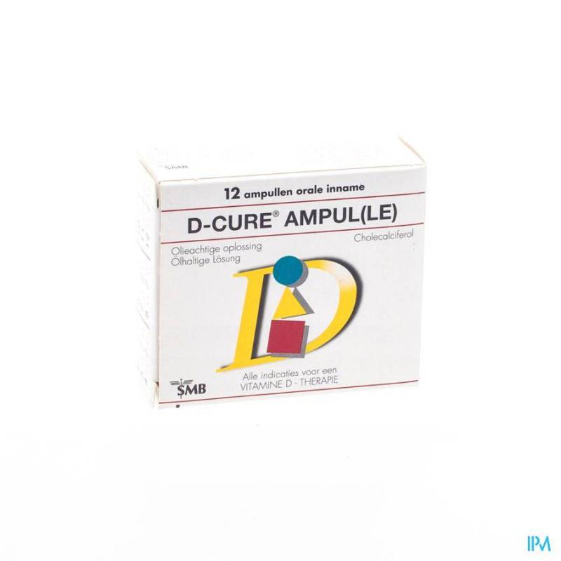 D-Cure 25.000 I.E. 12 Ampoules